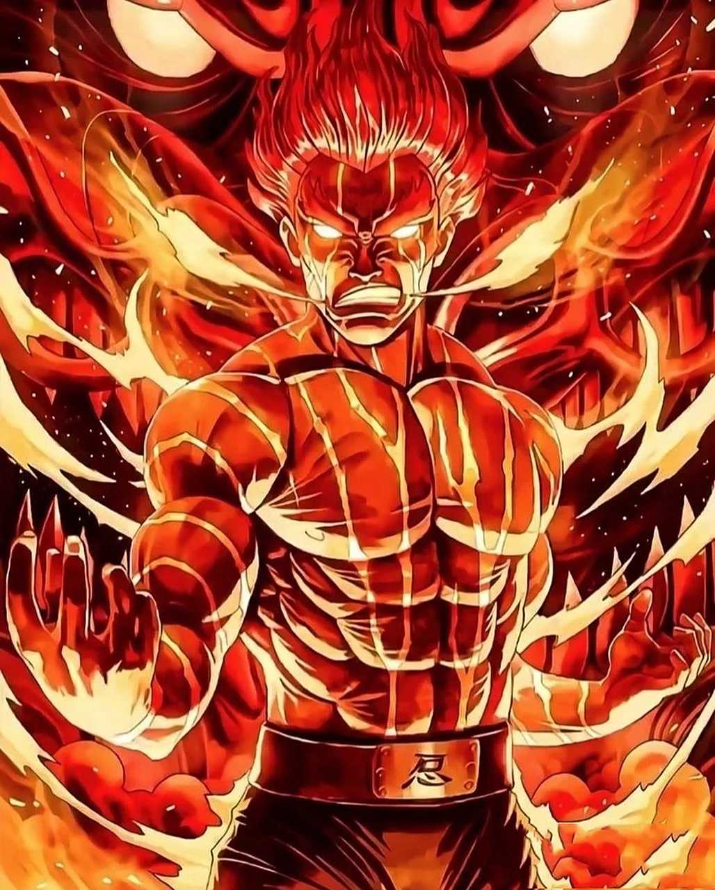 超炫火影忍者壁纸(阿凯)(宇智波斑) 火影忍者名场面,八门凯和须佐斑爷