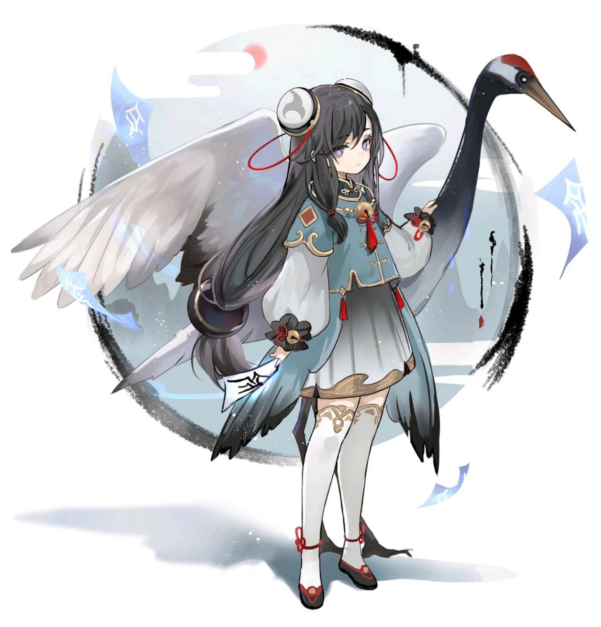 申鹤壁纸推荐 给大家讲个笑话 有一天 重云去那个女