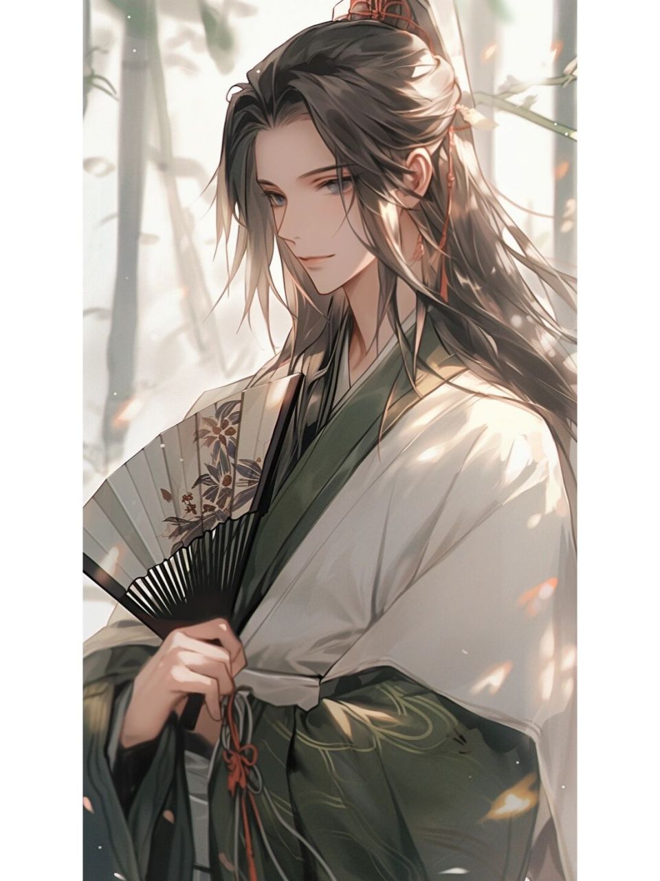 古风,汉服美男子,折扇.颜如玉,眉如剑~  古风