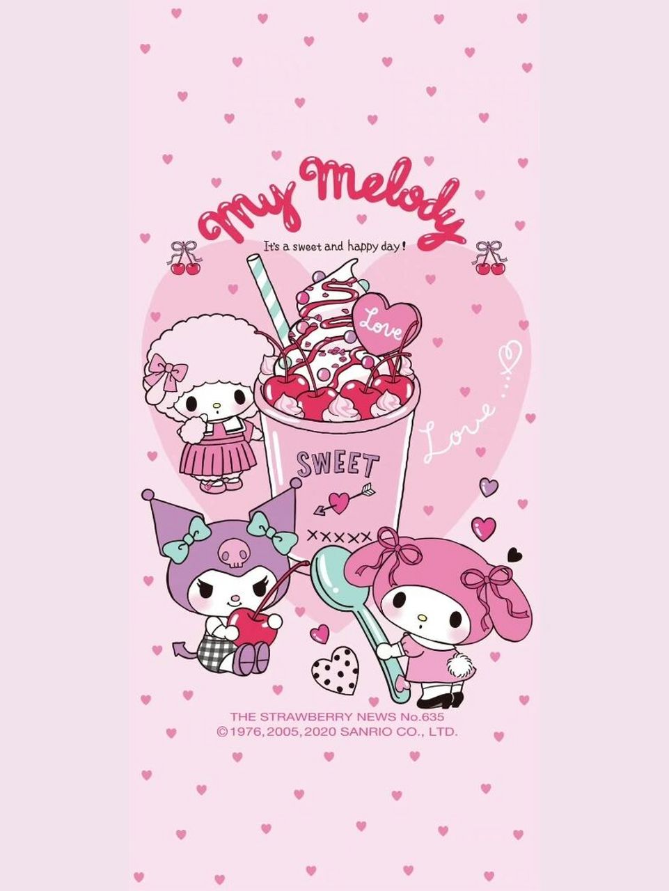 mikko 美乐蒂 库洛米 壁纸分享93 这些可爱的小家伙真的很治愈哦