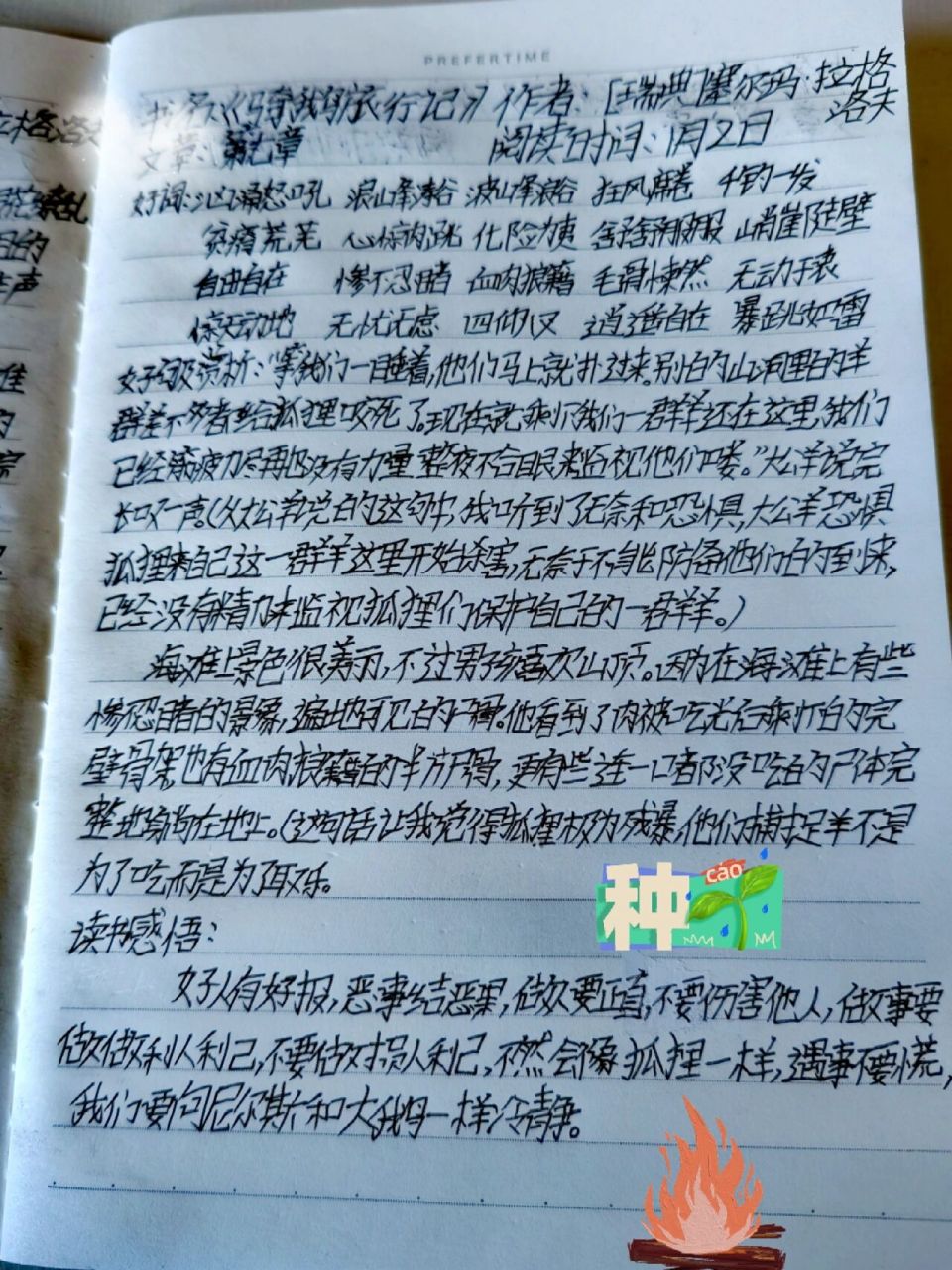 骑鹅旅行记第七章读书笔记(不喜勿喷)