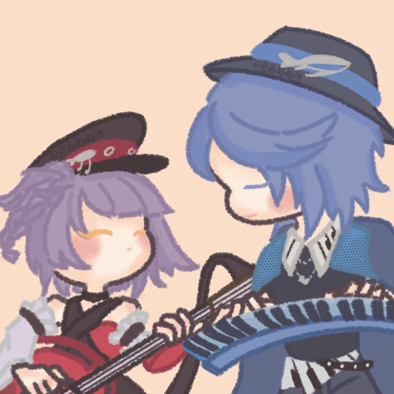 王者荣耀小乔周瑜音你心动情侣头像