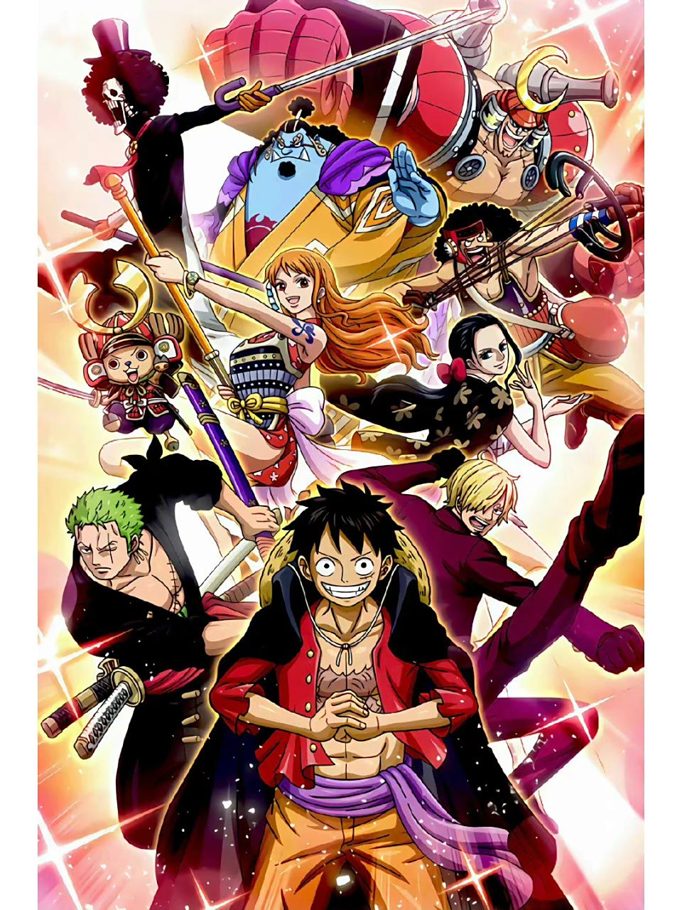 海贼王全员集合壁纸 #海贼王# #海贼王壁纸# #草帽路飞# #海贼草帽团