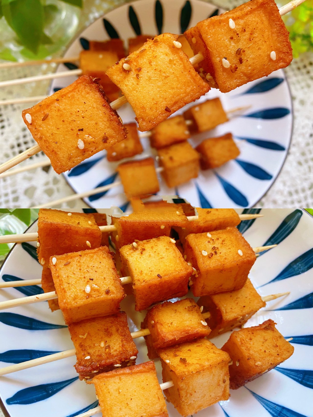 爽脆弹牙❗️好吃停不下来‼️香炸鱼豆腐