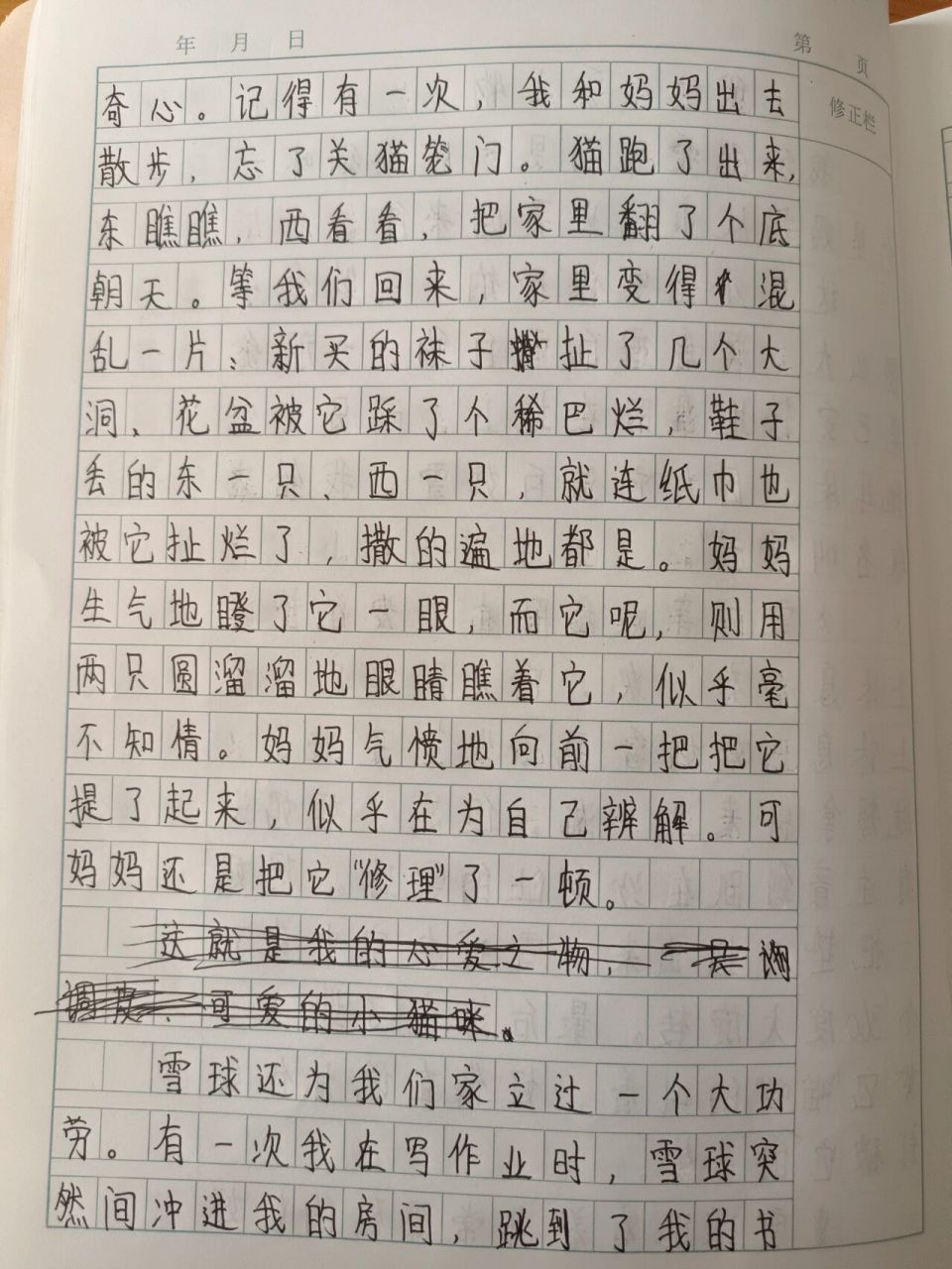 五年级上册语文我的心爱之物作文500字