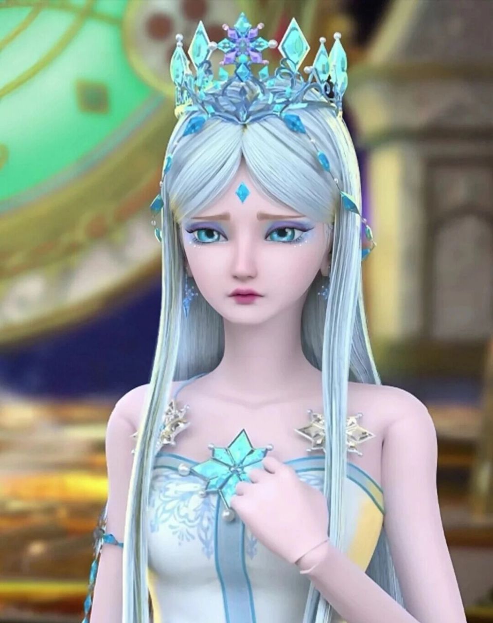 叶罗丽冰莲花冰公主高清图(六) 请勿盗图 可抱图