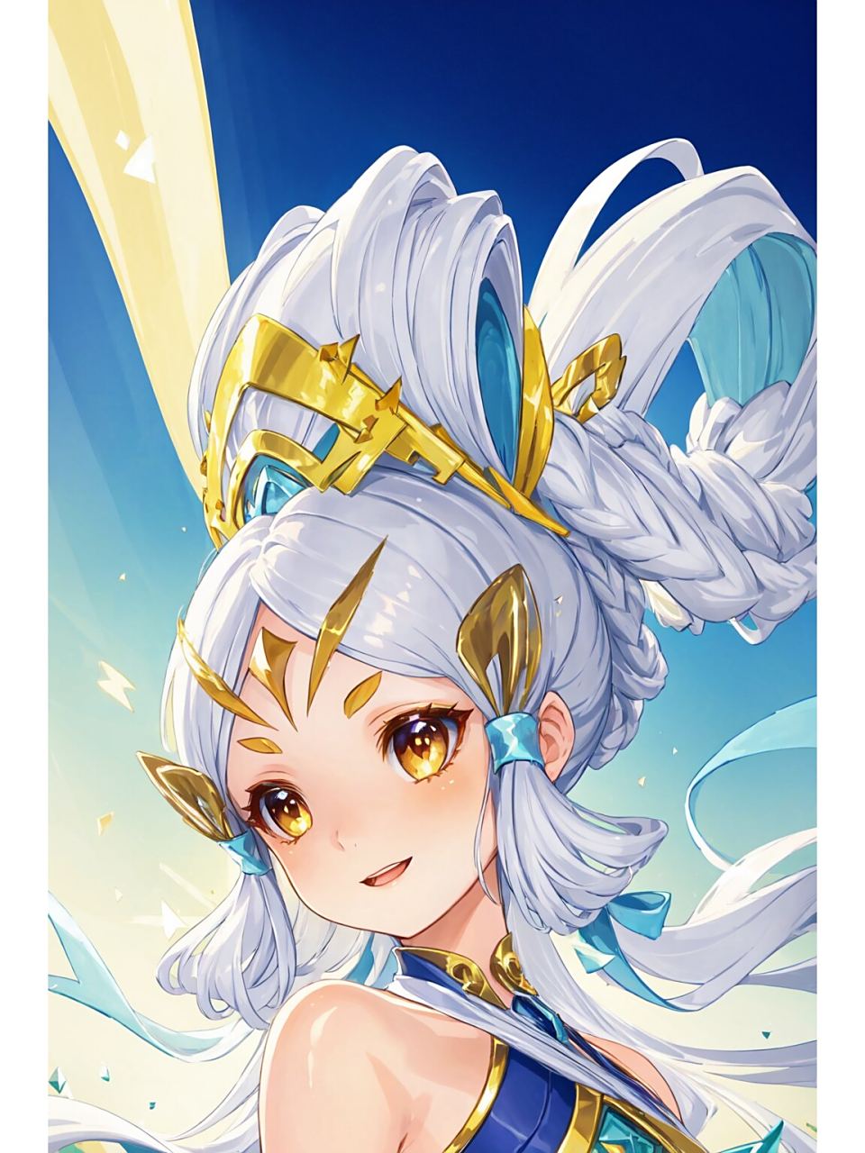 ai壁纸 | 王者荣耀小乔-山海·琳琅生 凝瑞气,定山海.