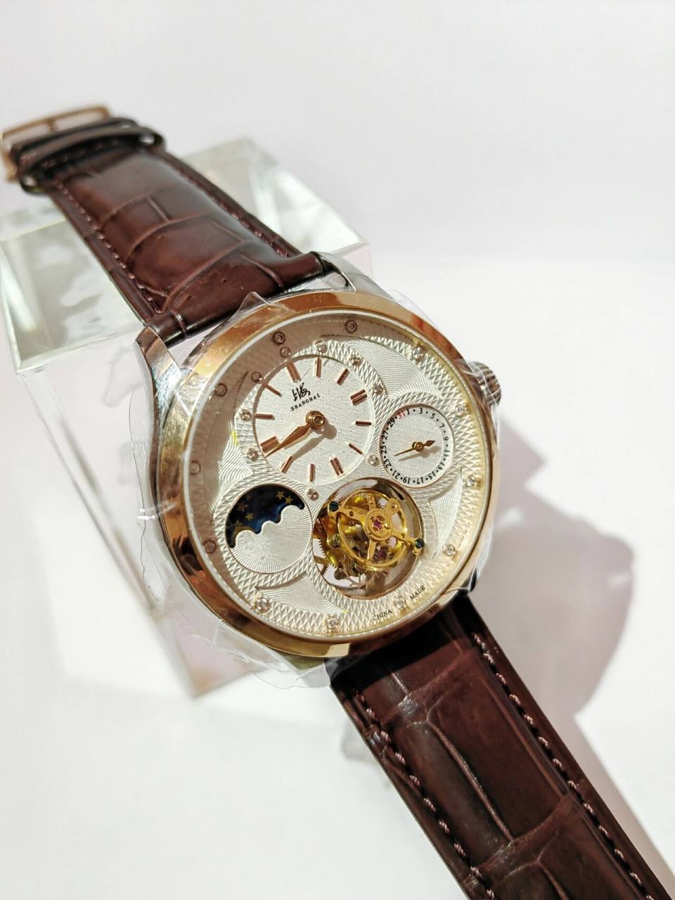 怀旧 上海牌手表 陀飞轮 手表 男士手表推荐 国产老手表 日月星辉都