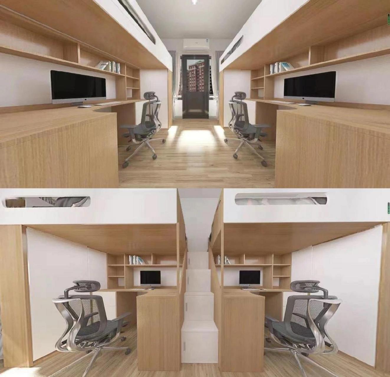 上海建桥学院 民办宿舍天花板来啦!