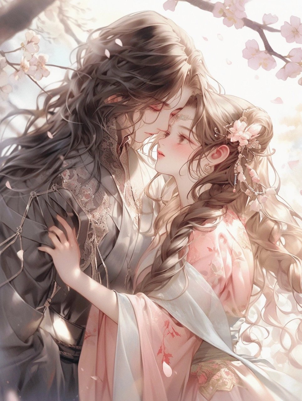 齁甜巨宠|古风情侣头像壁纸 七夕执子之手 一生幸福同走