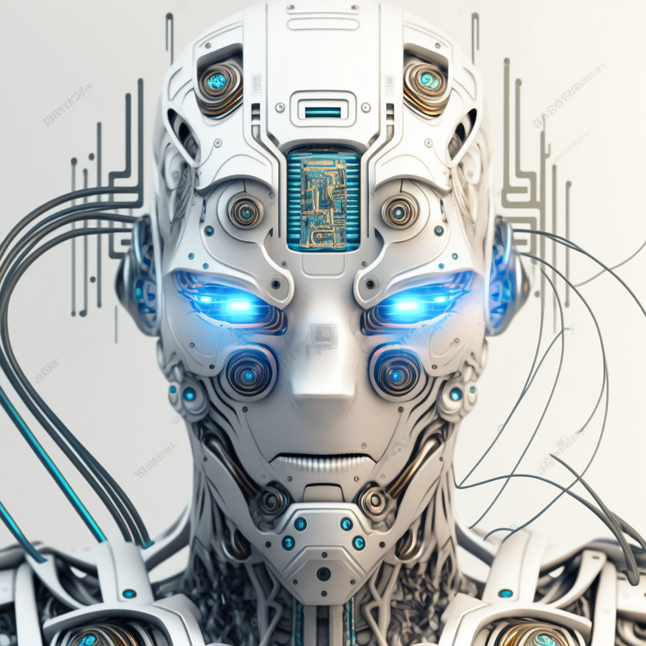 男生科幻机械风头像,喜欢直接拿走 01566.