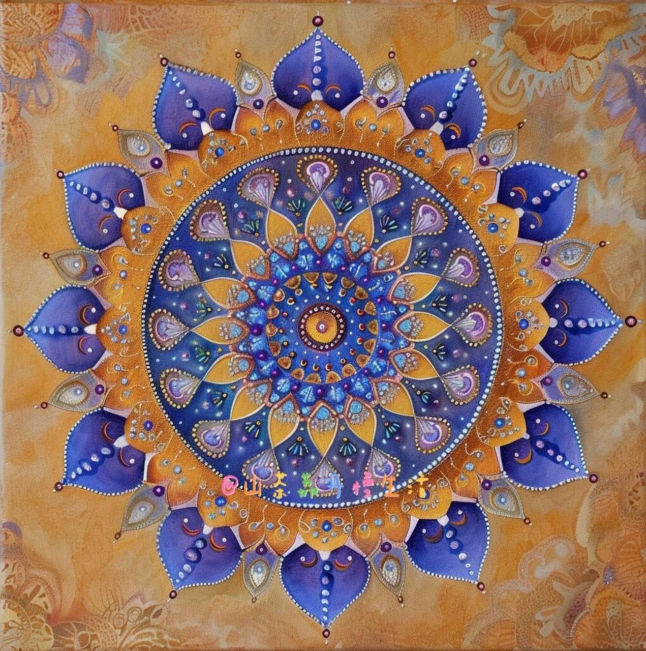 曼陀罗绘画在心情疗愈中扮演着多重重要角色: 1,情感表达和释放