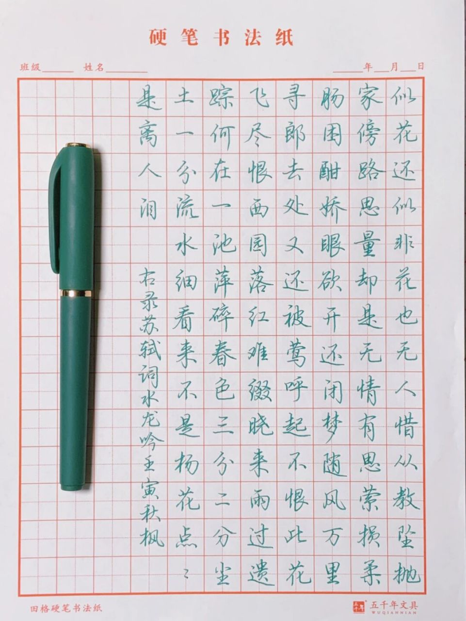 水龍吟,蘇軾 #宋詞##蘇軾##水龍吟##書法##行楷##寫字是一種生活