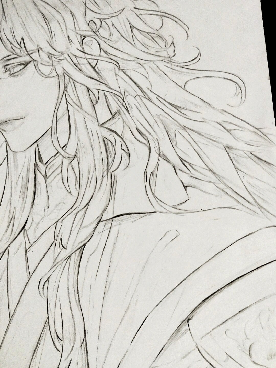 洛冰河 手绘临摹