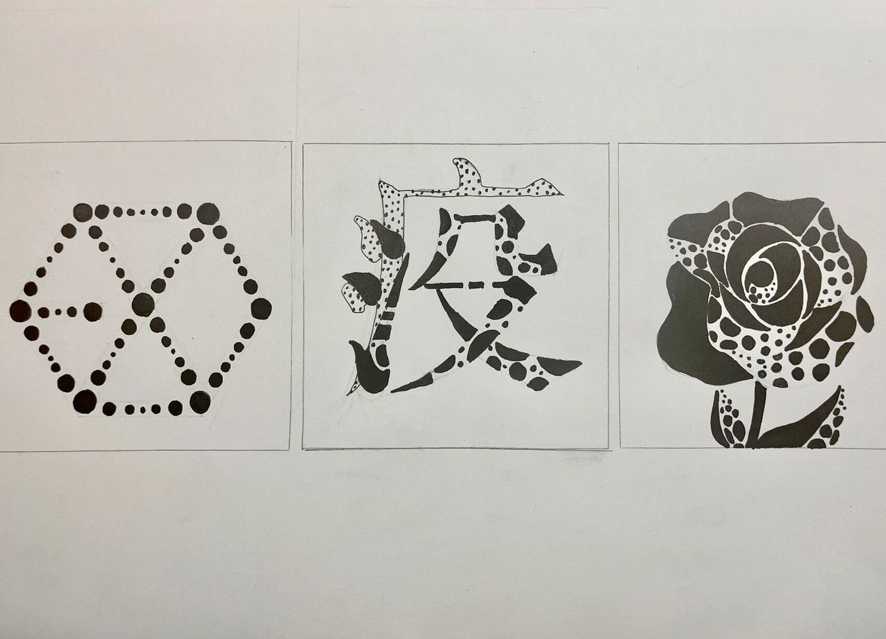 平面构成 点|视觉传达设计 作业
