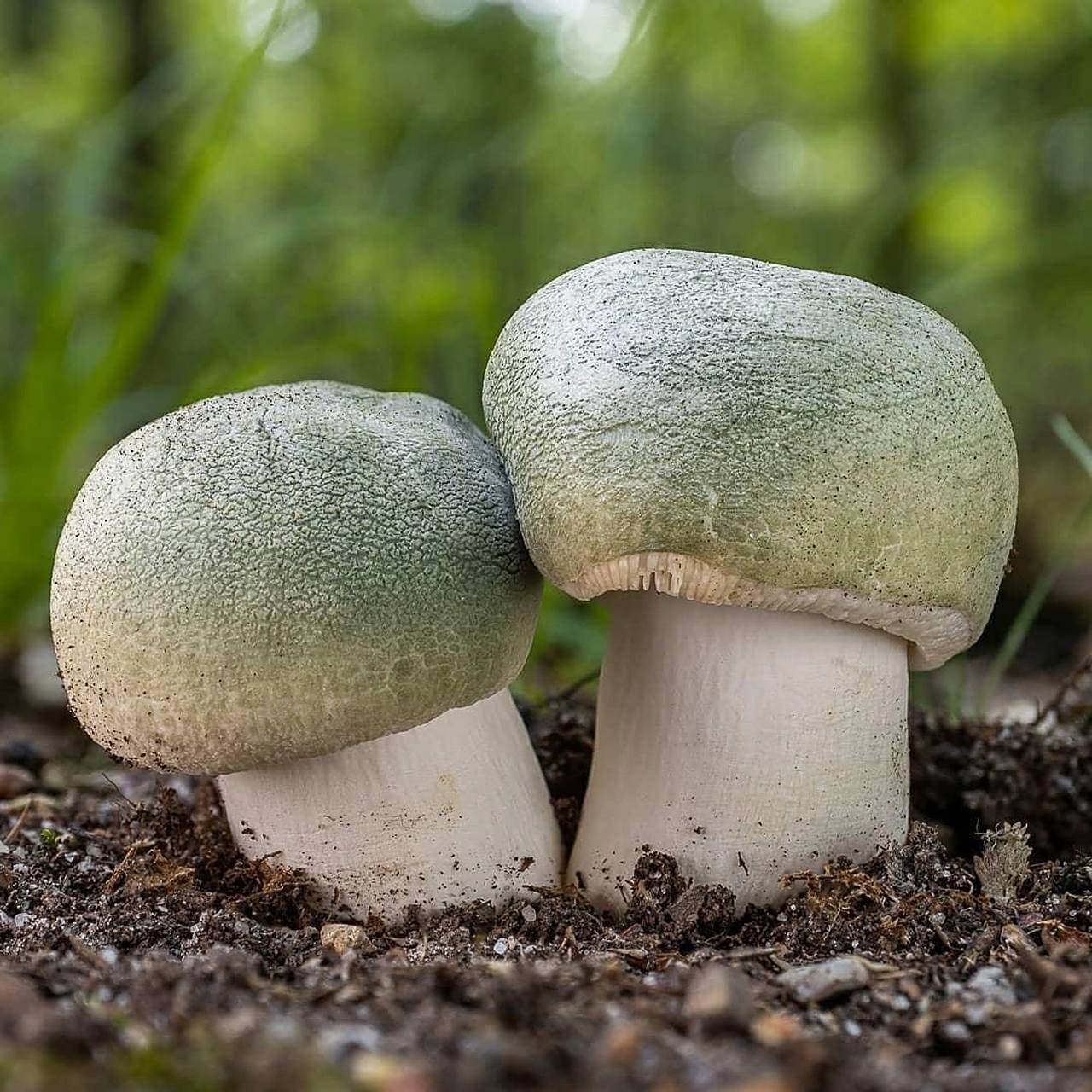 好辨认又好吃的蘑菇——青头菌 青头菌/green crac