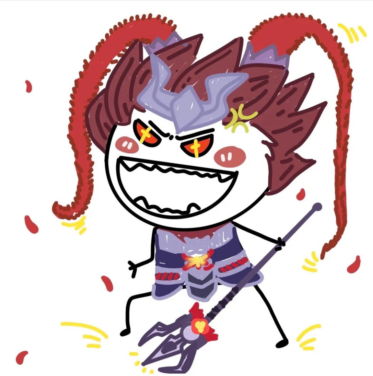 个性手绘王者头像(对抗路)