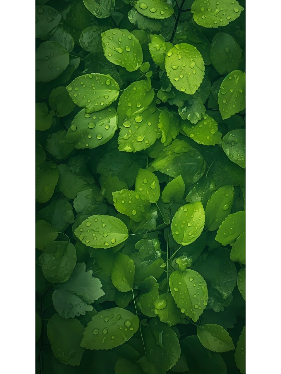 绿叶手机壁纸高清版图片