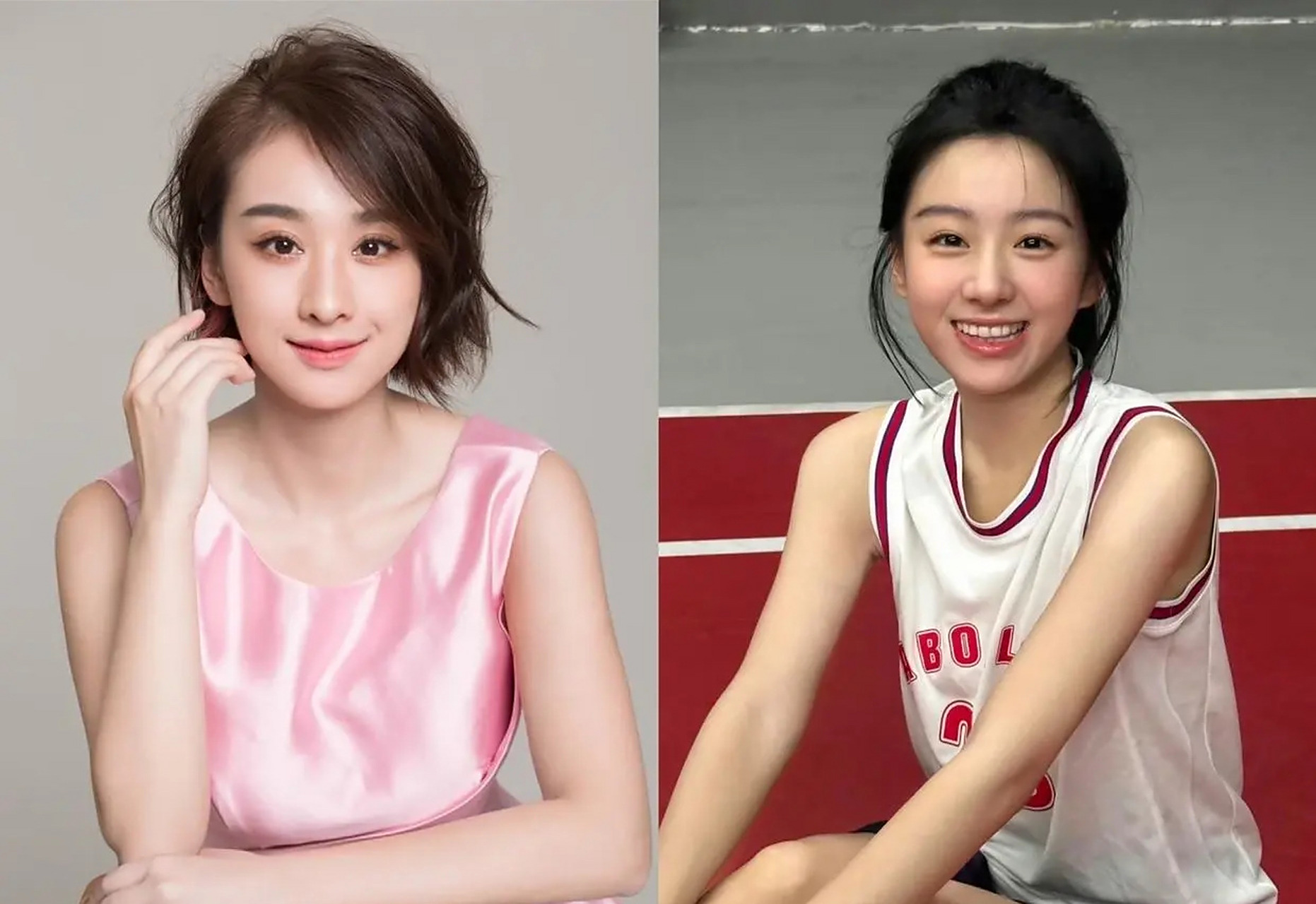 包上恩和穆婷婷真的好像,穆婷婷自己都生不出这么像的吧?