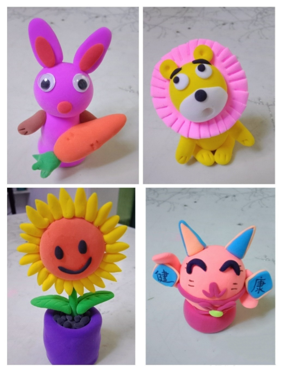 橡皮泥小作品 橡皮泥小作品