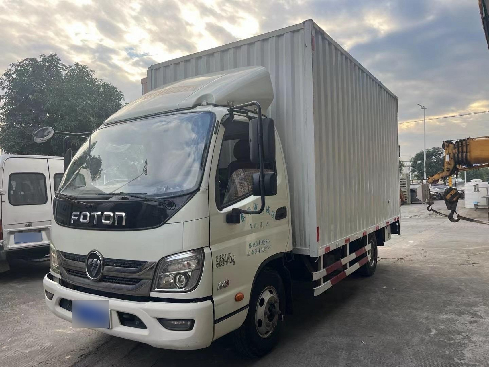 新品到店:2018年8月,奥铃福田m3,宽体型,国五排放,五十铃发动机,断气