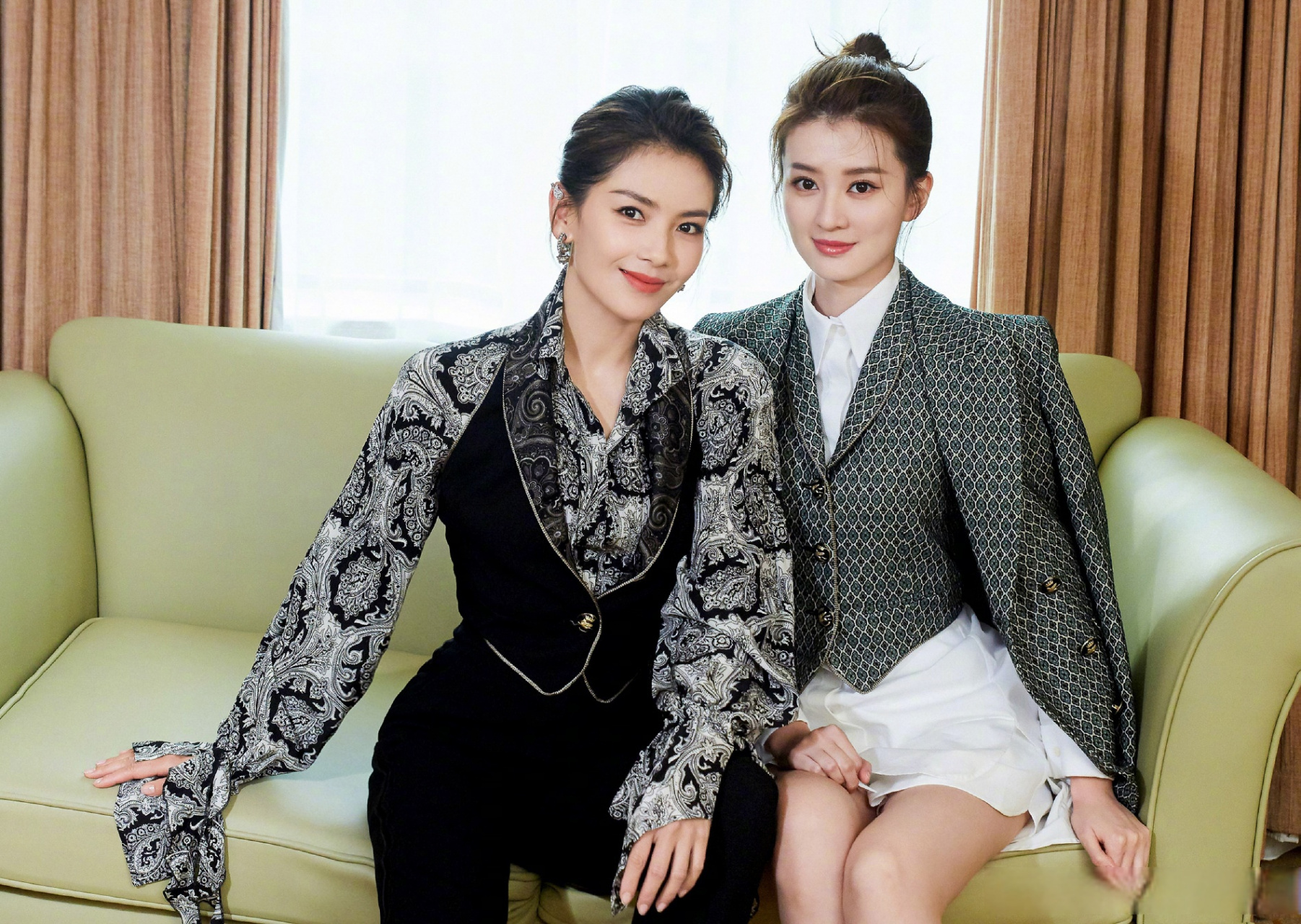 刘涛##乔欣#   双美同框