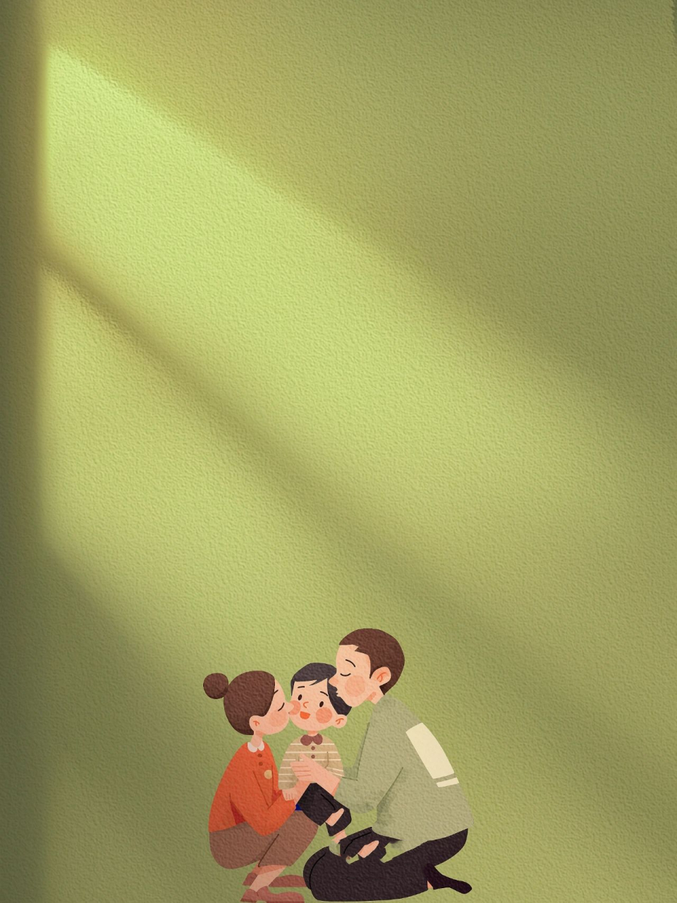 一组亲子时光  光影底图|育儿篇