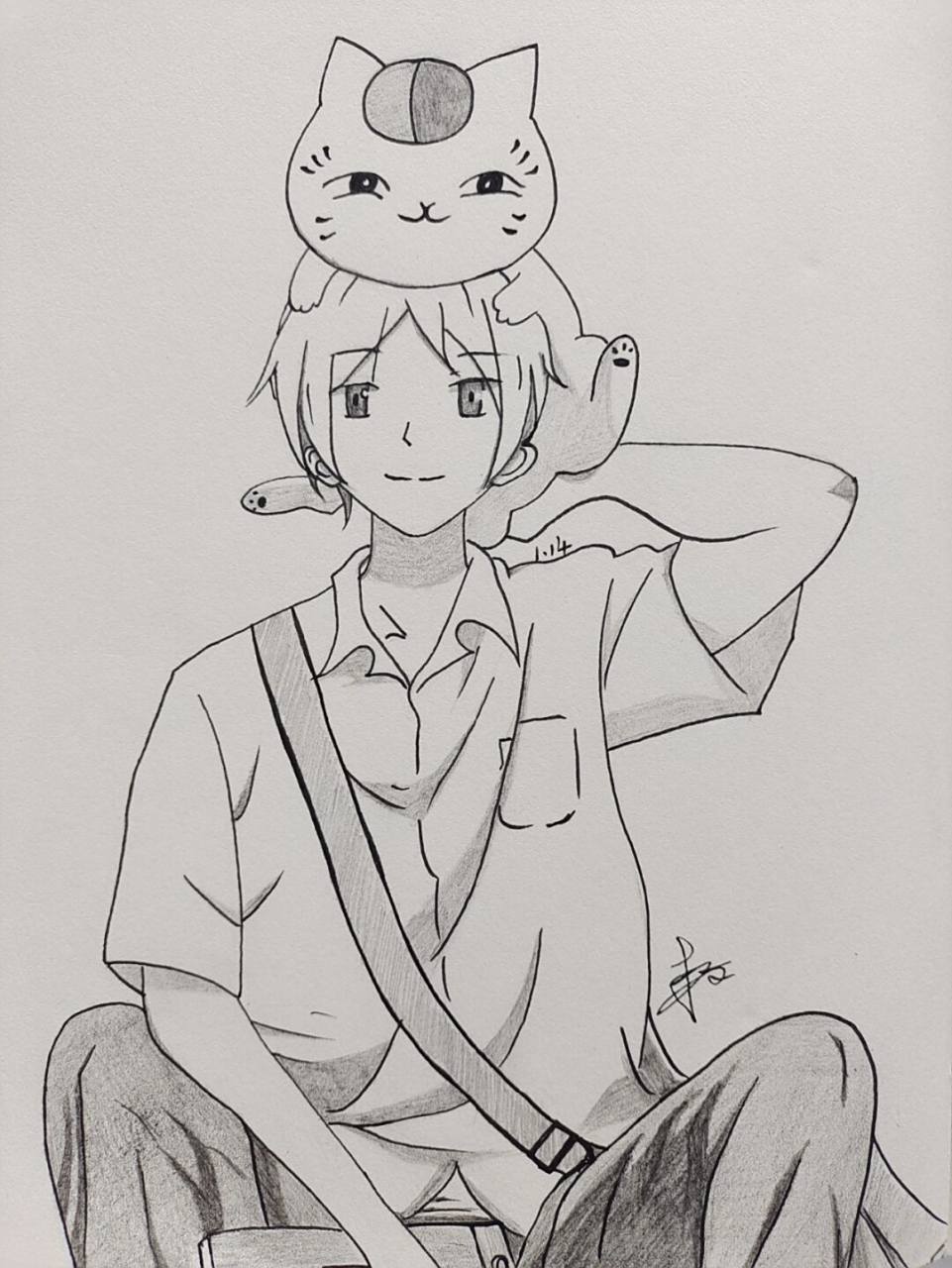 一直很喜欢夏目,真的很温柔,明明因为妖怪从小没有朋友被当成怪人