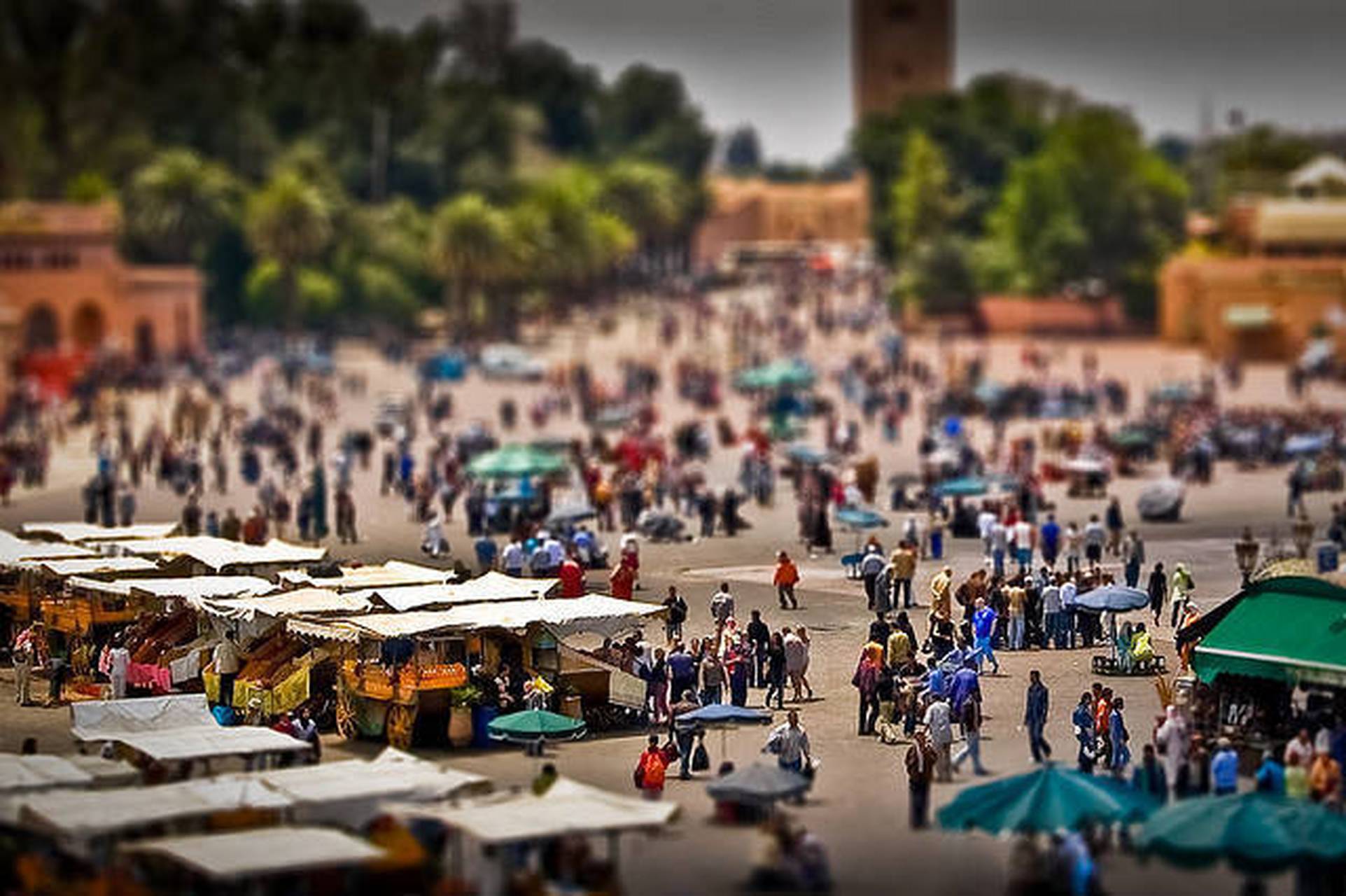 9张移轴镜头城市摄影作品 ,能看出是哪些城市吗?