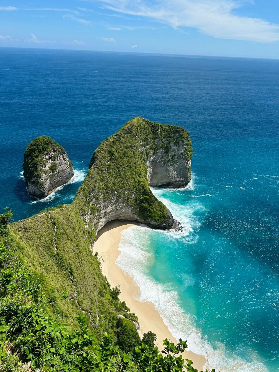 佩尼达岛也太好看了吧,无滤镜的美05 虽然岛上的路真的很陡很窄,做