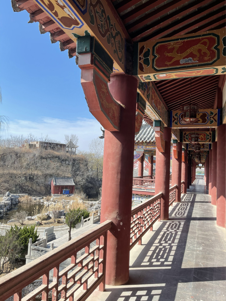 泰安古园子—汉明堂 汉明堂位于明堂路北段 不算是正规的景点,门口会