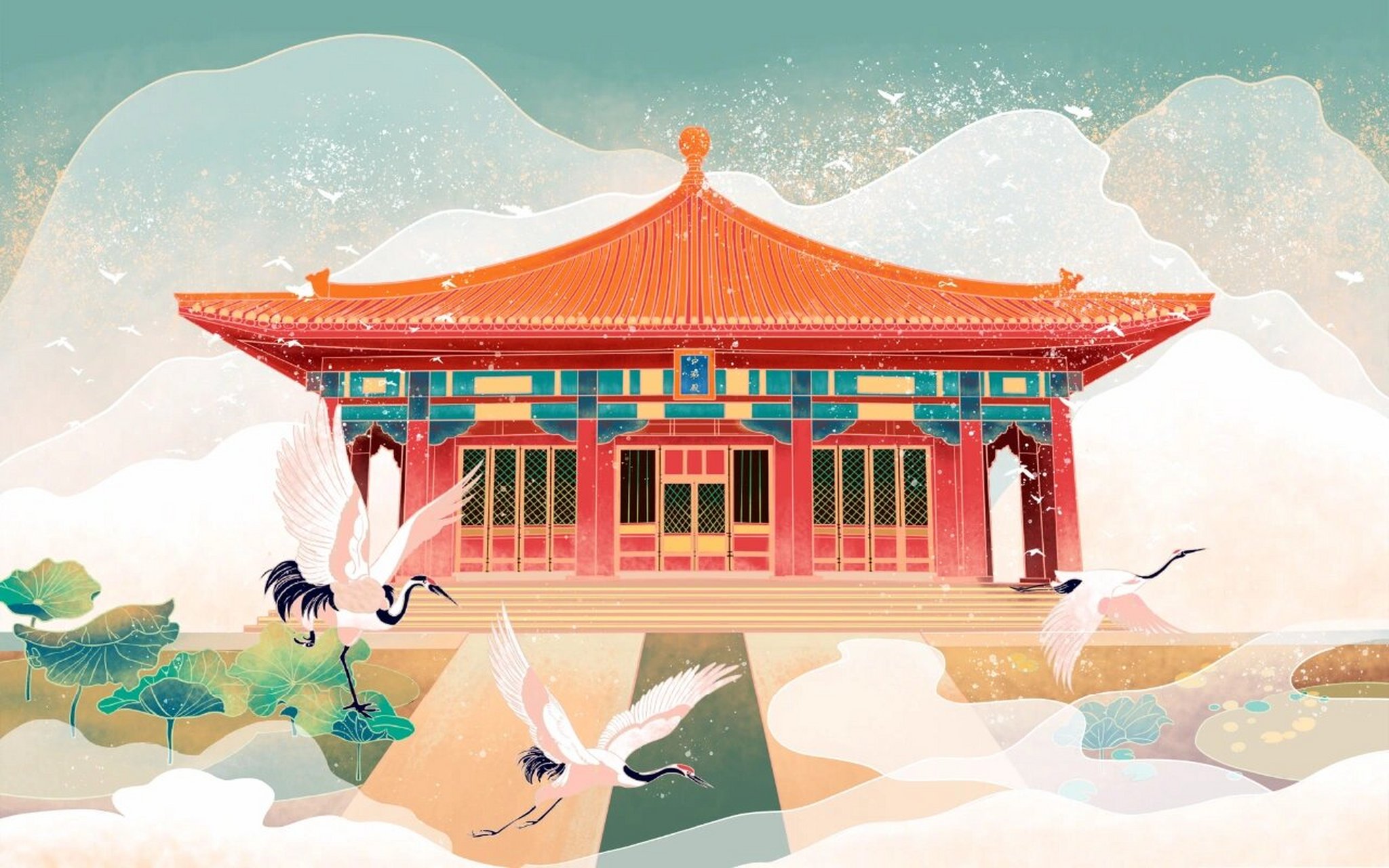 故宫系列之三大殿 中和殿 太和殿 保和殿