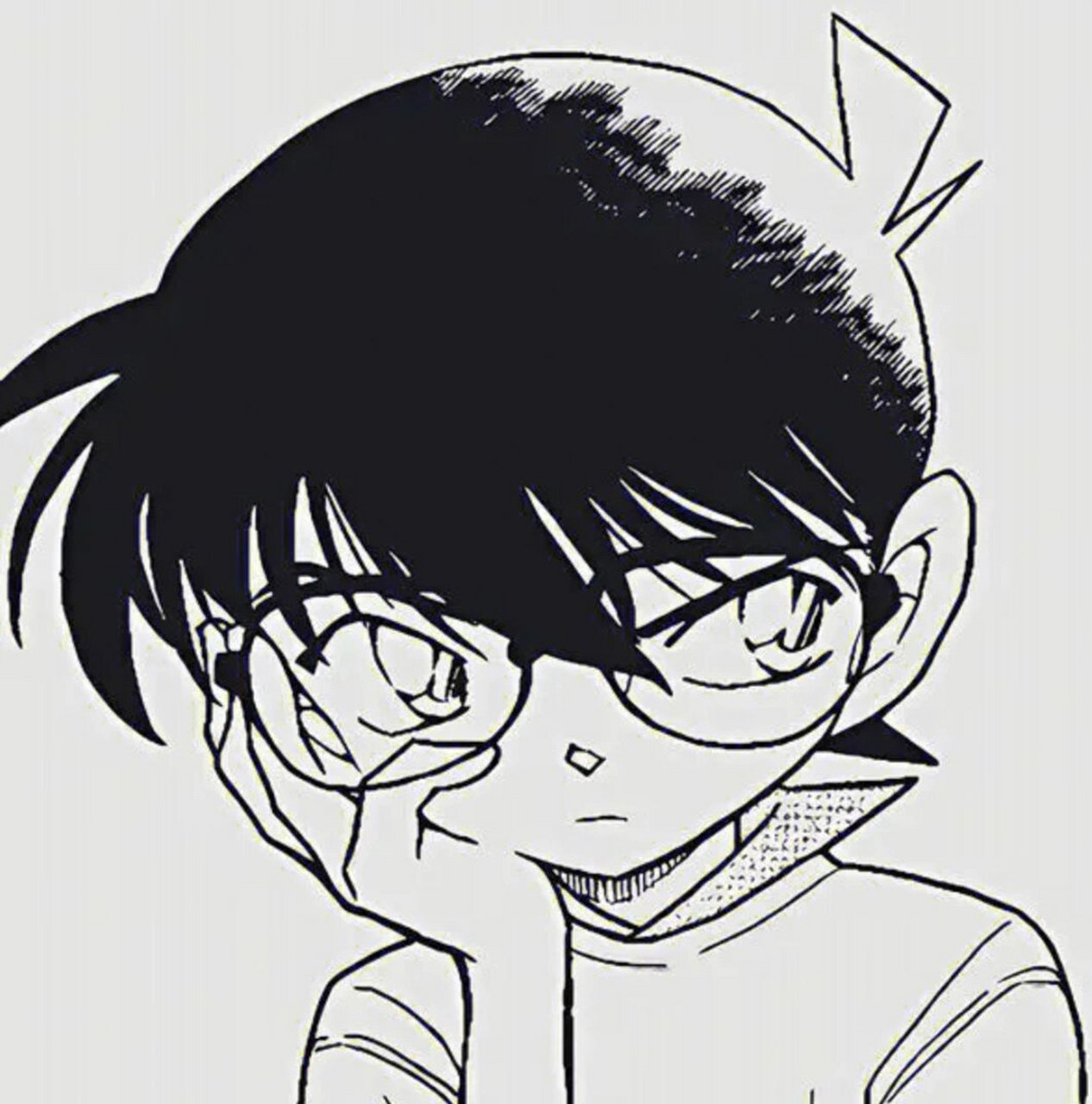 柯南头像(非本人创作,不喜勿喷) [偷笑]