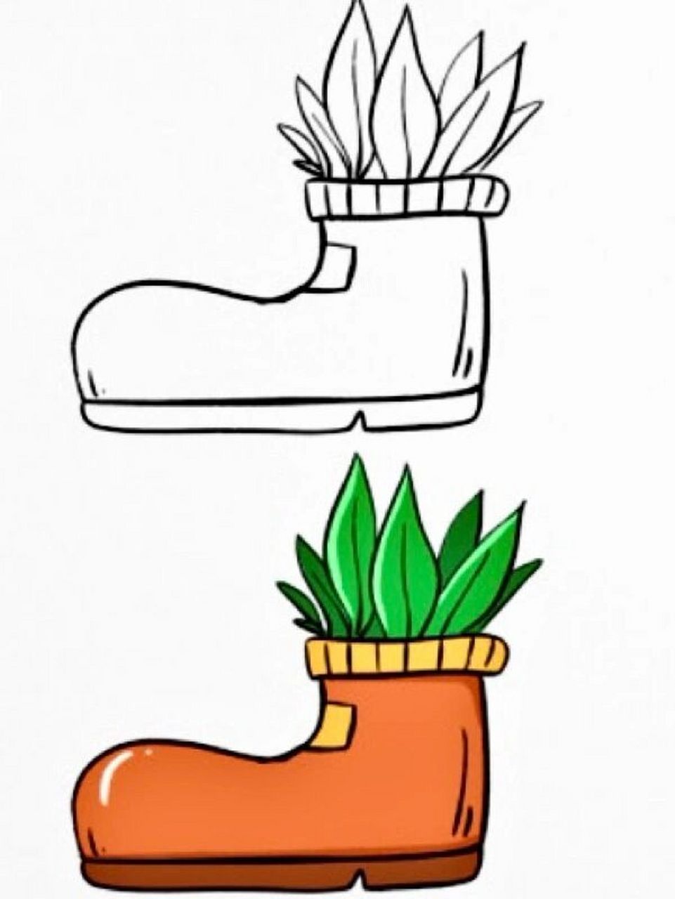 幼儿园美工区操作材料7815 99可直接打印的美工区简笔画素材