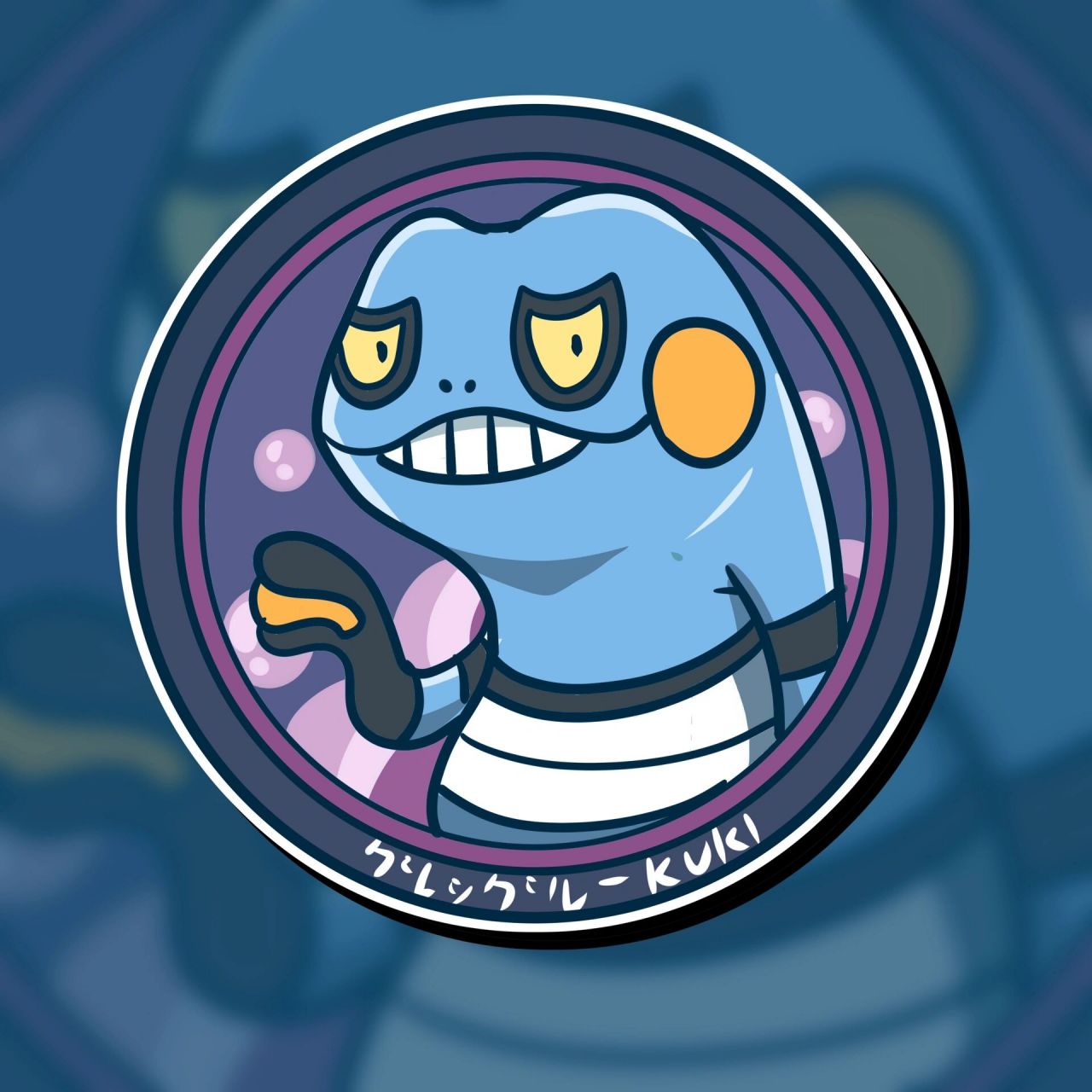 【kuki&pokemon】宝可梦头像(15) 这一期是回应粉丝喜欢的宝可梦出的