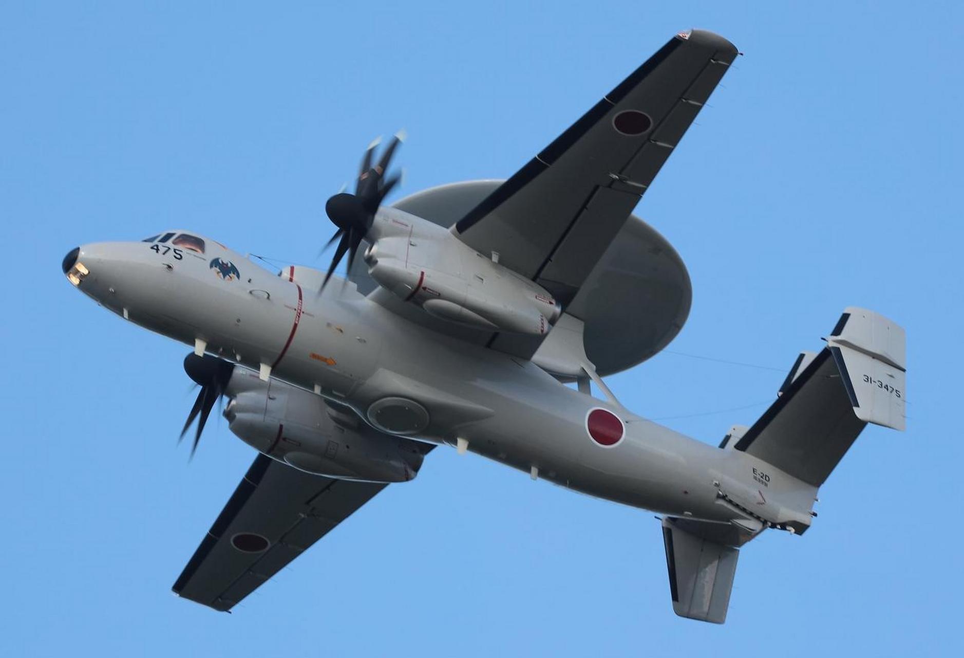 扶桑的e-2d预警机.