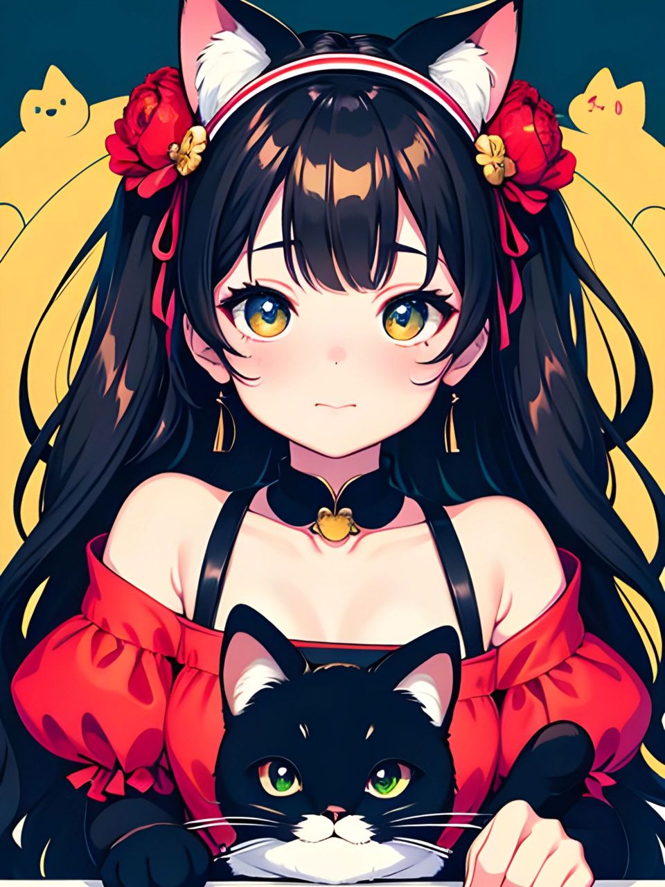 甜美可爱女生头像|动漫简约风