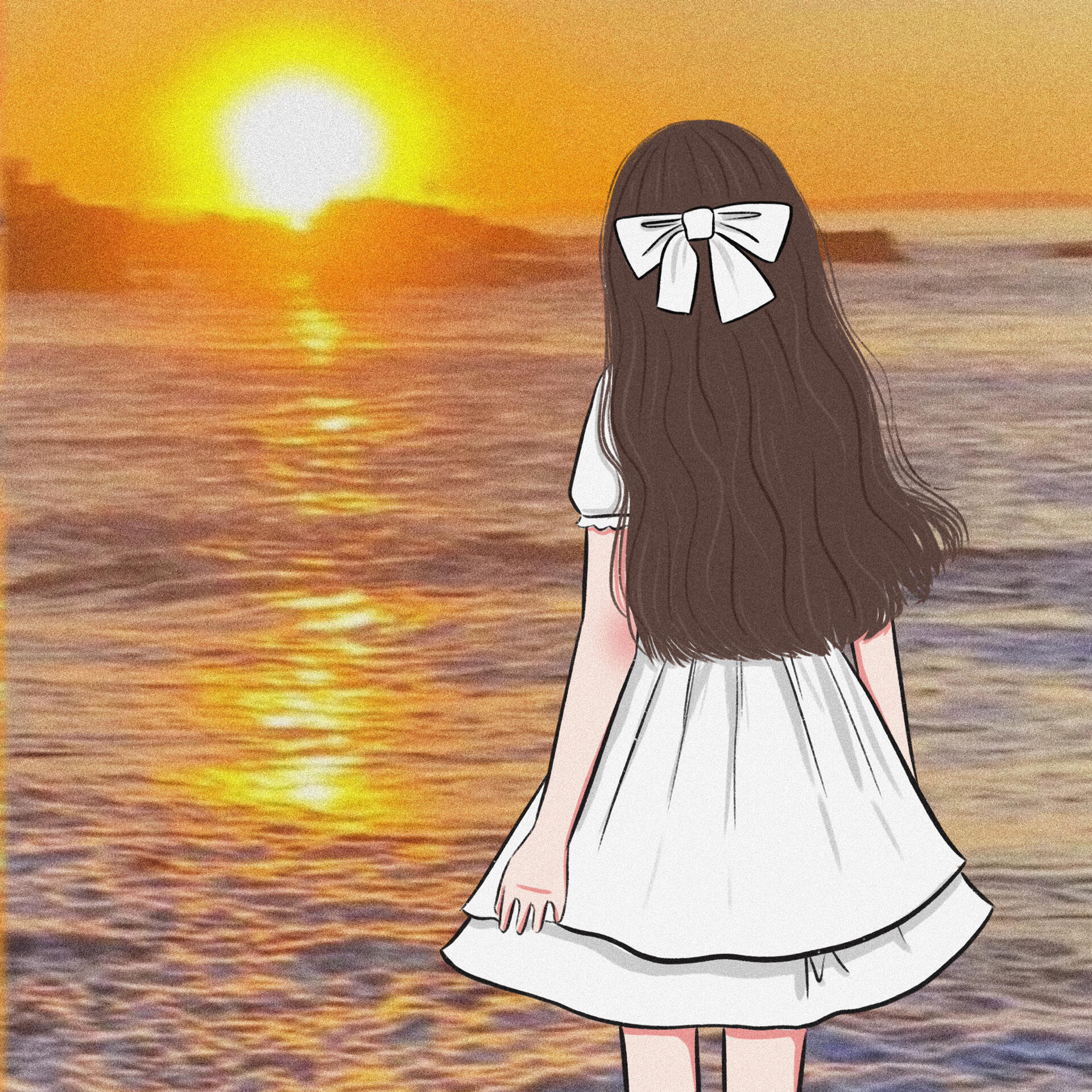 女生背影头像l哪个背景做主图,都好好看💗