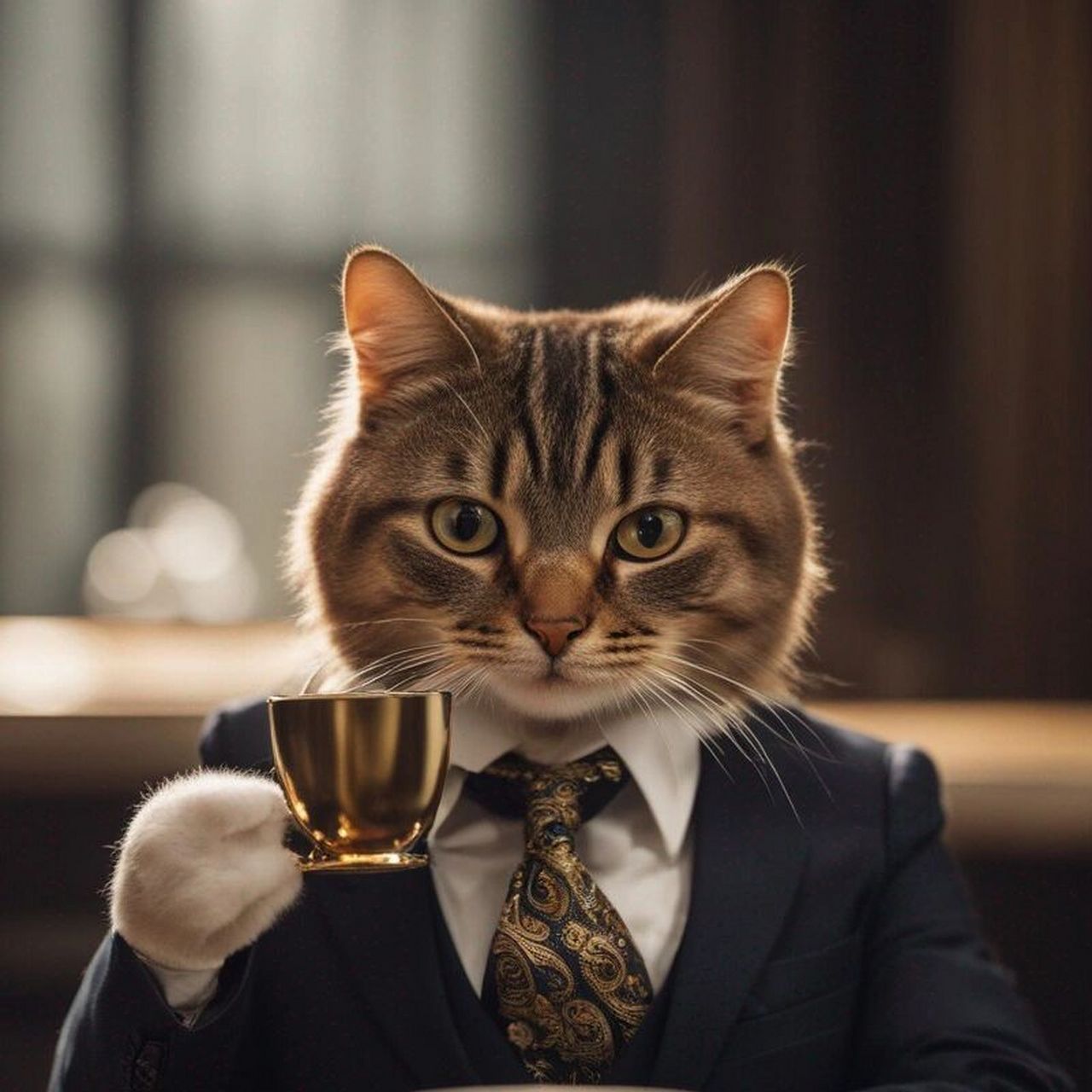 猫咪总裁大佬头像9397        diffusion