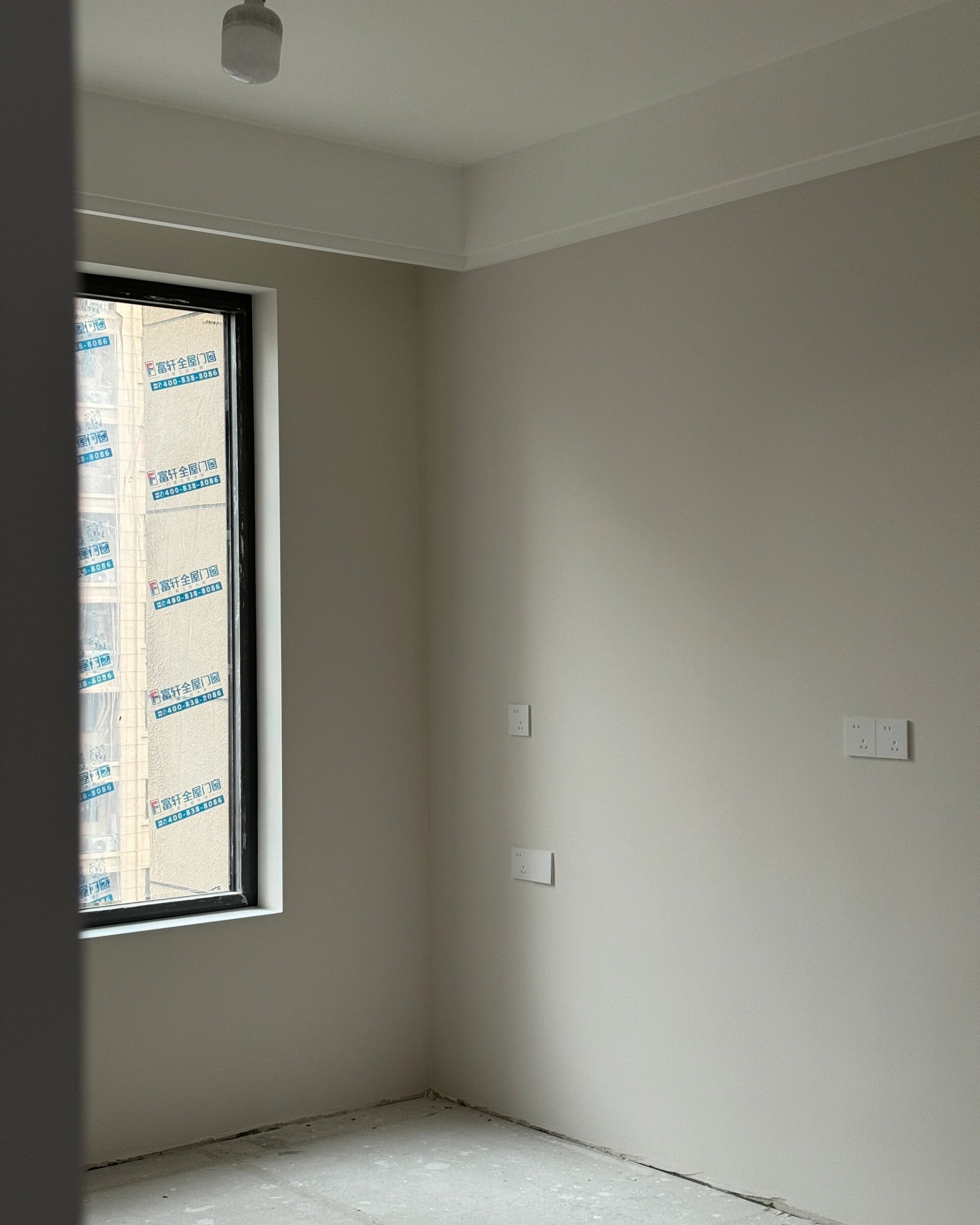 立邦汝窑,乳胶漆调色不翻车 顶面白色,墙面汝窑,这效果舒服!