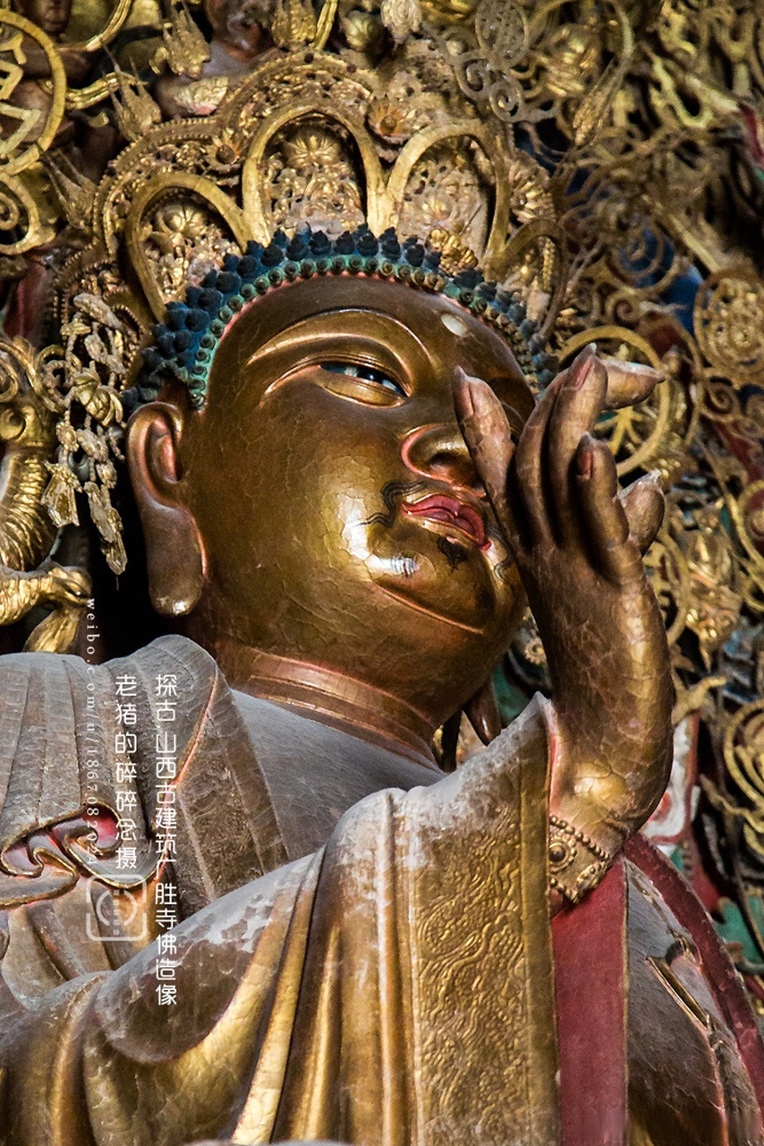 山西古建筑之洪洞.广胜寺佛造像