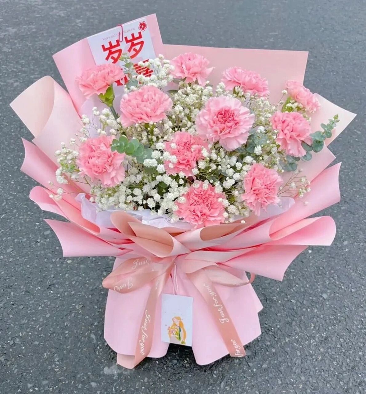 母亲节|粉色康乃馨花束推荐 马上就到母亲节了,推荐几款粉色系康乃馨