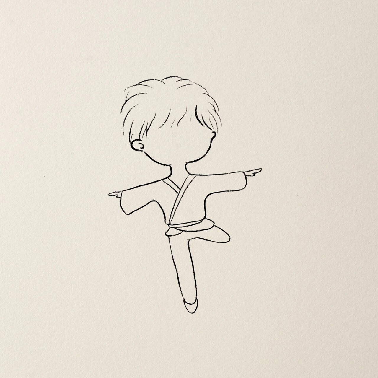 羽生结弦q版简笔画  被冰选中的人(附教程)