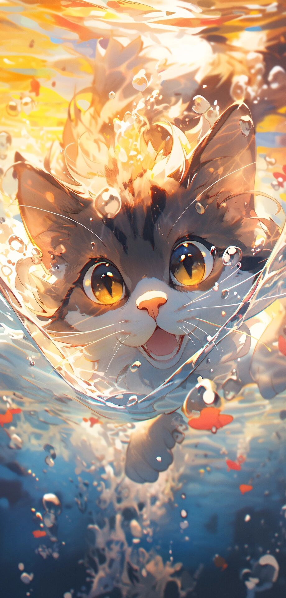 游泳的猫猫! 感谢大佬们分享关键词