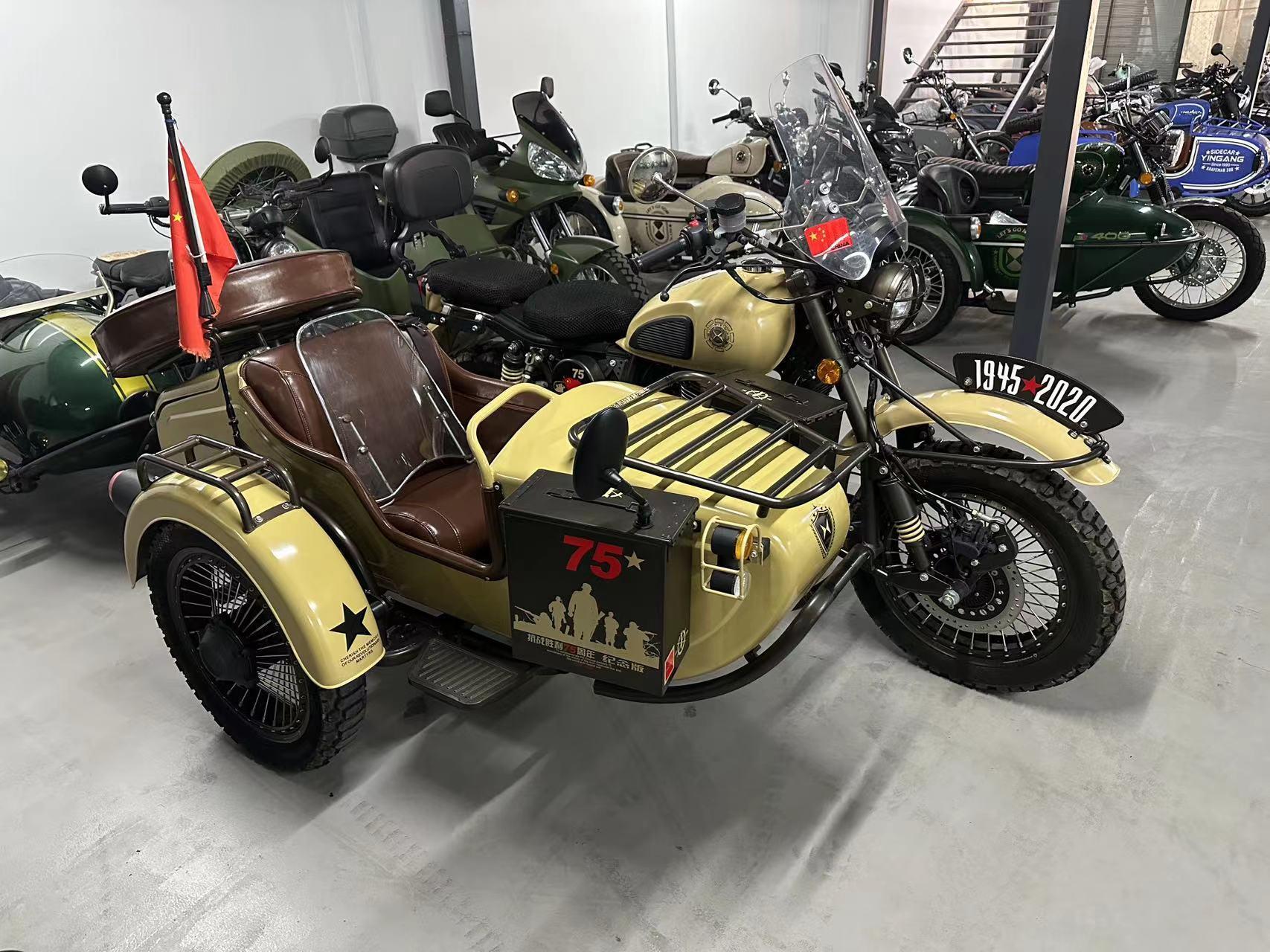 新到2021年鑫源500边三轮摩托车,75周年纪念版,累计行驶3759公里,加装