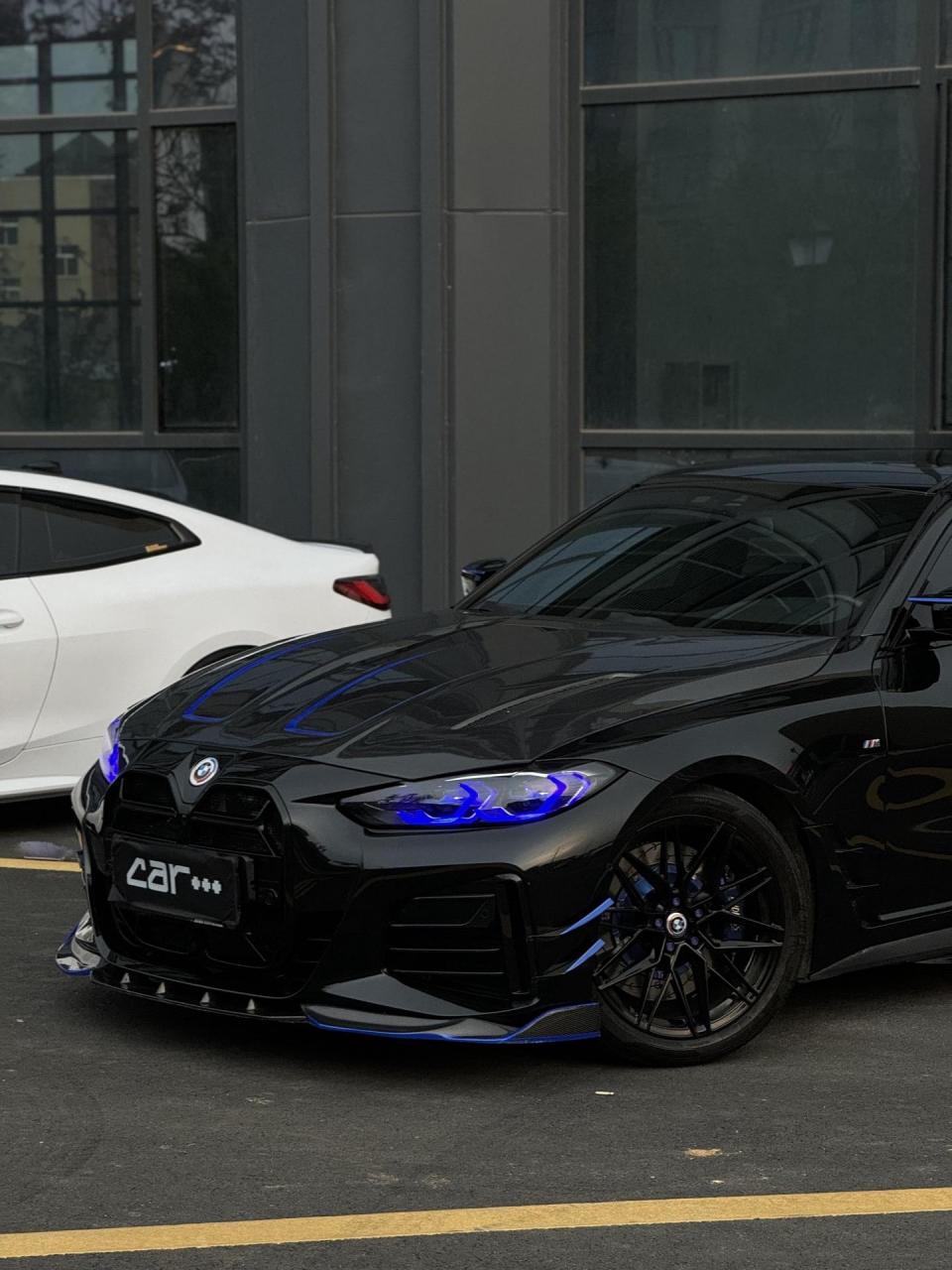 帅的飞起.宝马4系 黑武士