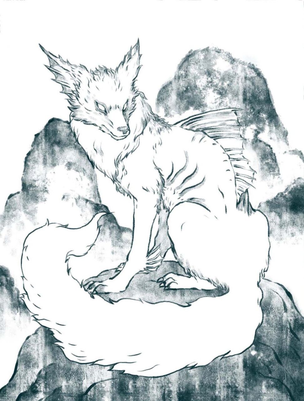 山海经-朱獳 《山海经·东山经》记载再往南三百里,是座耿山,没有花草