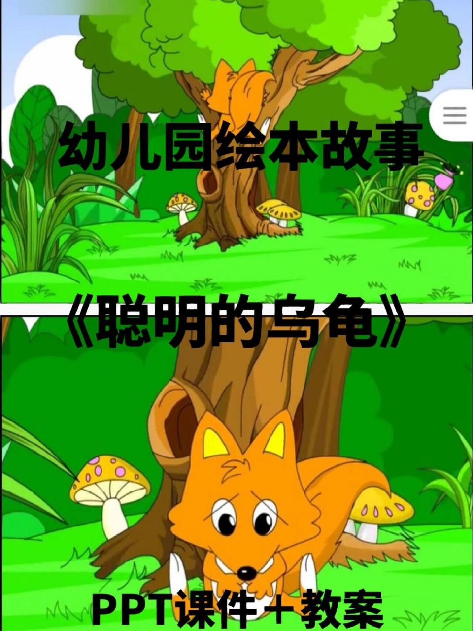 码住7575幼儿园绘本故事【聪明的乌龟98】 73今天分享一节