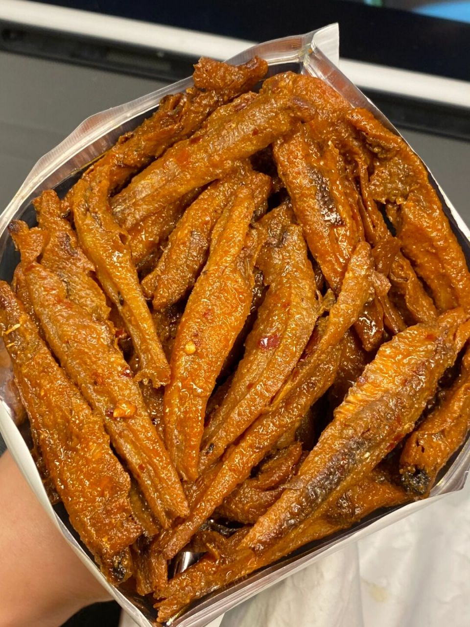 新出了升级版!深海鳀鱼! 去头去尾!个头大了蛮多!吃得更过瘾!