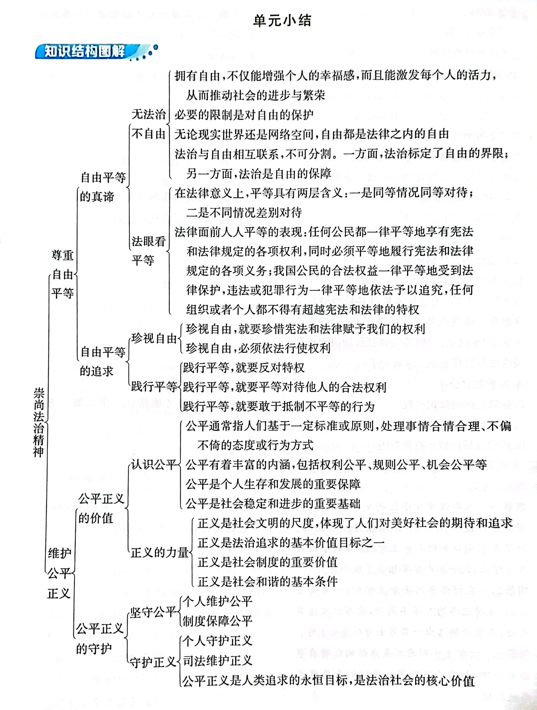 八下政治思维导图